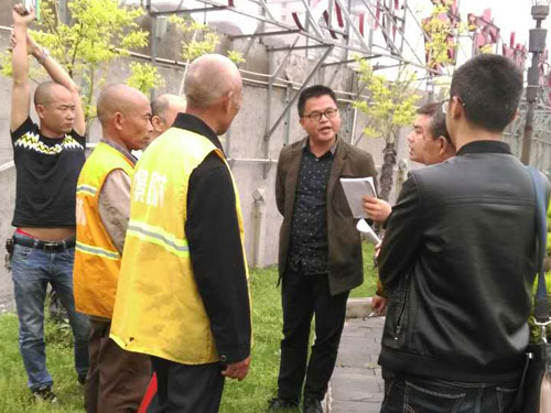 2016年盛景园林养护部杂草防除技术现场培训